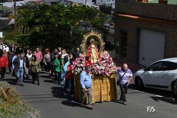 La Candelaria callejea por Tara en su día grande de sus fiestas en Telde/FJS Fotografía.